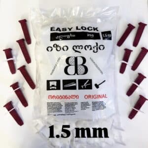 მეტლახის დამჭიმი კლიფსი Easy-Lock/იზი-ლოქი - 1.5 მმ