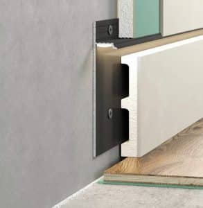 ჩრდილოვანი პლინტუსები იატაკის