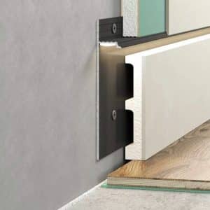 ჩრდილოვანი პლინტუსები იატაკის