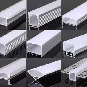 განათების პროფილები, ალუმინის